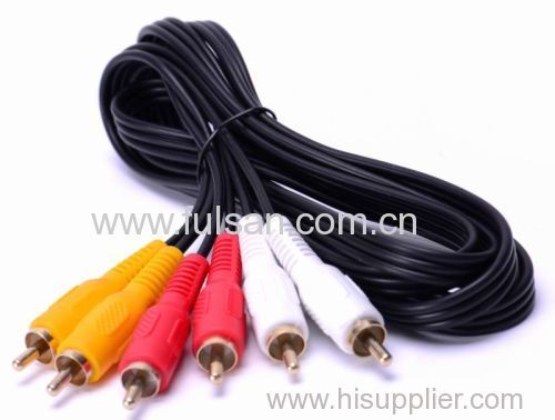 Good Price High Quality 5RCA Cable M/M Gold Plated