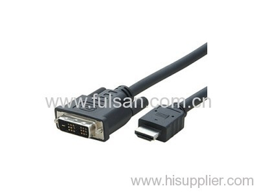 6FT 1.8M HDMI male to DVI 1.5M DVI (M) To HDMI (M) CABLE HDMI male to DVI 18+1 18+5 24+1 24+5