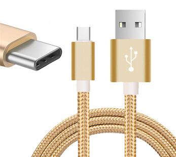Fast Charging 2A Universal Type C Cable, Mobile Charger Usb Cable For Samsung Galaxy Mobile Phone Type-c Cable