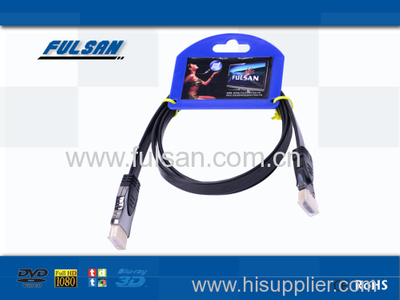 High Quality Flat HDMI Cable with Metal Shell