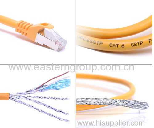High frequency SSTP CAT6a Networking Cable/Pass Fluke Test