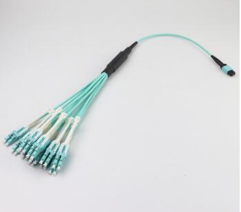 MPO/MTP Male/Female Multimode OM4 Fiber Patch Cord Cable MPO Fiber Optic Cable 