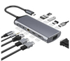 Multiport Adapter 3.1 Type C Hub Docking Station USB C Hub 10 in 1 Adapter USB C Hub