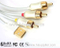 1.5m HDMI to 3RCA av converter cable for LCD