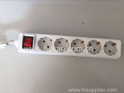 Italy electrical extension socket 3 way