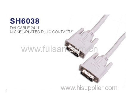 High Quality DVI Cable with 24+1