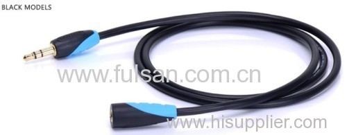 Factory Sell 3.5mm Stereo extension Cable Male to Female