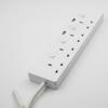 High Quality Surge Protected 4 Outlets Power Strip with 2 USB Port