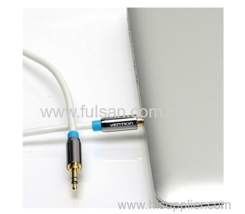 Wholesale colorful flat 3.5mm aux cable 5m 15FT for Galaxy 3