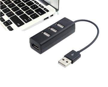 Mini 4 Port USB Hub 2.0 Divider