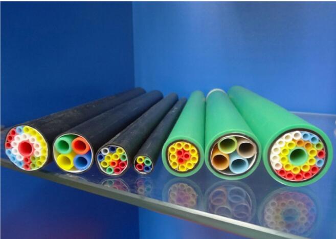 High Quality HDPE Direct Buried 7 Way 14/10mm Tube Bundle for Fiber Cable Blowing