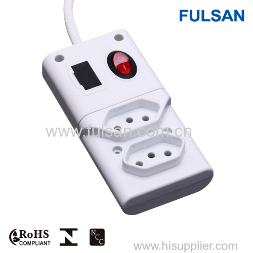 Power strip multiple socket