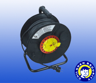 Plastic cable spooling reel