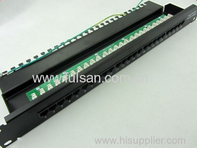 FTP/UTP Cat5e Patch Panel with UL Approval