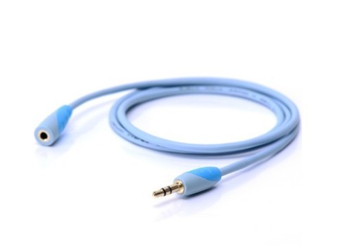 Gold Plated 3.5mm Audio Aux Flat Cable