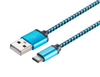 High Speed Type C Cable USB 3.0 3.1 Charging Data Cable Nylon Braided Aluminum USB Cable for Mobile Phone 