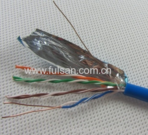 FTP Cat5e/Cat6/Cat6a Network Stranded Cable with RJ45 Assembly