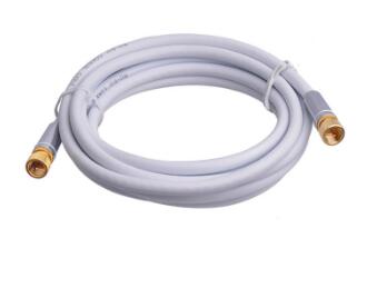 White male to male bnc tv satellite coaxial cable rg6 rg11 rg59 rg58