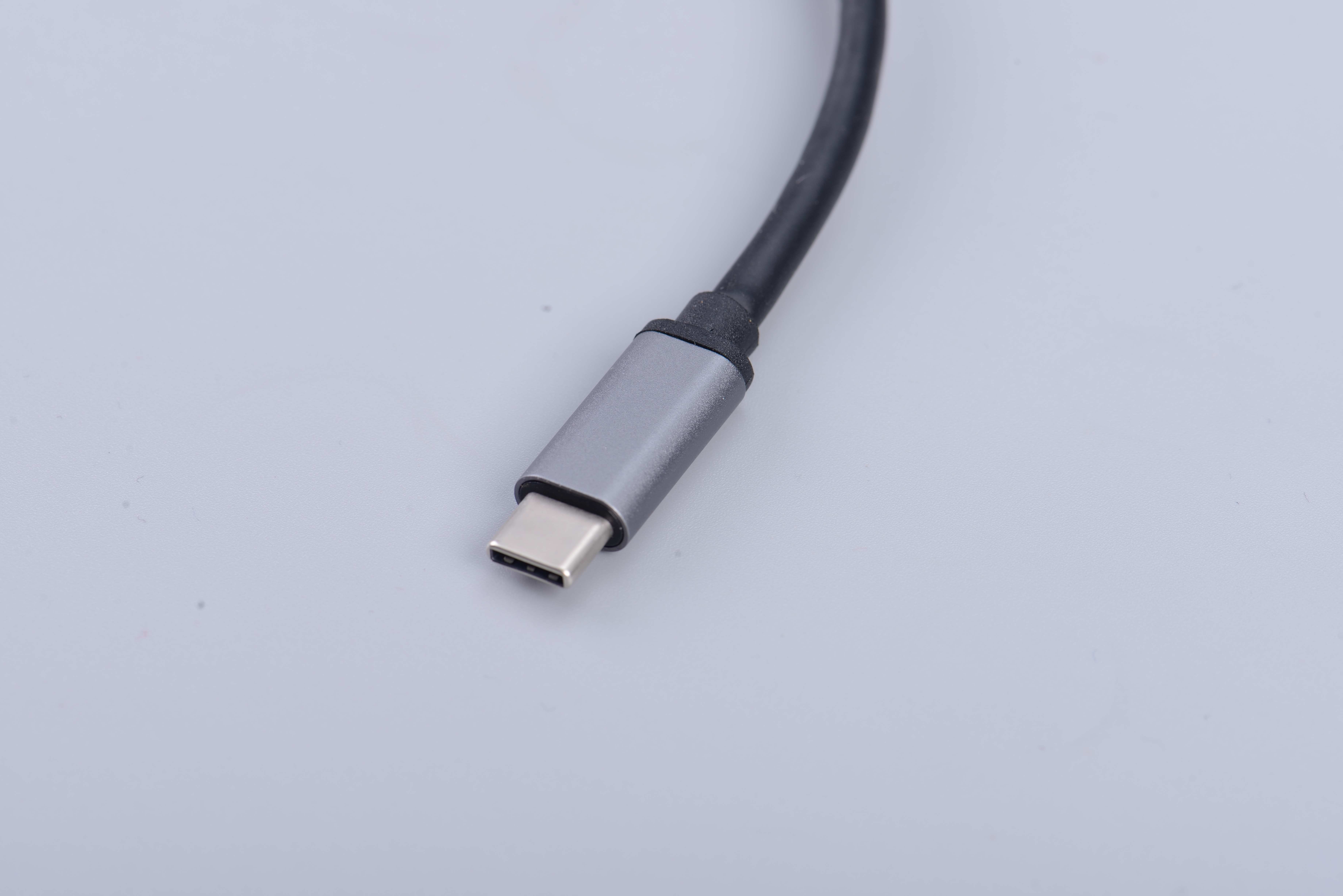 USB Type C Hub 4 Port USB3.0 Adapter To USB C PD Charging