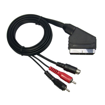 Scart Combination Cable