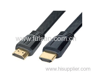 50cm High Speed 0.5m 1.4a HDMI Flat Cable 1.4V 1080P HD w/ Ethernet 3D HDTV new
