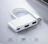 3 in 1 USB hub 3.0 Type C to HDMI multiport adapter converter with PD charging 