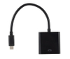 Support 1080P USB 3.1 Type C to VGA Adapter Converter Cable For MacBook 