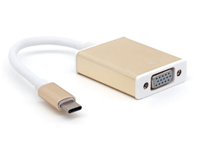 USB-C TO VGA Cable Adapter TYPE C TO VGA 