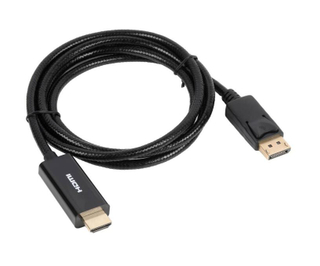 6ft DisplayPort To HDMI Cable DP To HDMI Converter Cable For PC Monitor Support 4K Resolution 