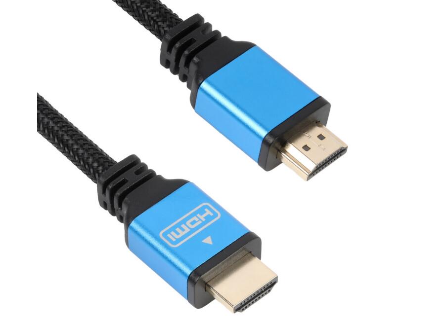 High Speed Gold-Plated Zinc Alloy Shell HD 4K HDTV Cable for Multimedia