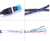 Utp Cat5e Patch Cord Rj45 Lan Network Cat5e Ethernet Cable for Computer