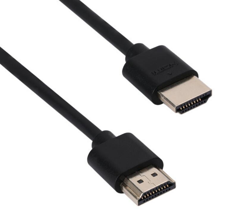 Wholesale HDTV Gold Plated Connectors Braid HDMI Cable 3D 4K for Tv Box