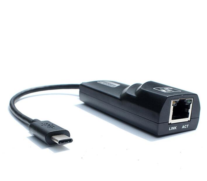 High Quality USB Type C to RJ45 LAN Gigabit Ethernet Adapter