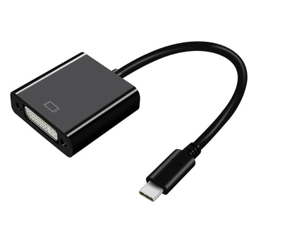 Type C TO DVI USB3.1 Male TO DVI 24+5pin Female Adapter