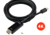 6ft DisplayPort To HDMI Cable DP To HDMI Converter Cable For PC Monitor Support 4K Resolution 